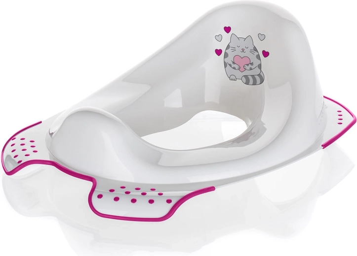 Asiento infantil para WC antideslizante CAT – blanco