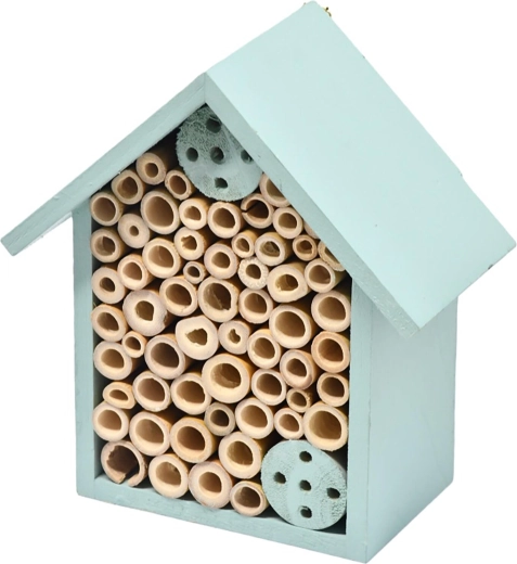 Hotel de insectos de madera 18 × 10 × 20 cm