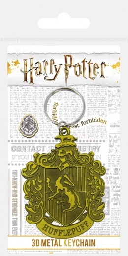 Llavero metálico Harry Potter - Hufflepuff