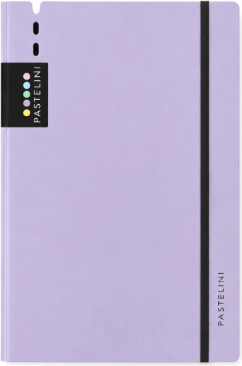 Karis bloque A4 de cuatro anillas PASTELLINI morado