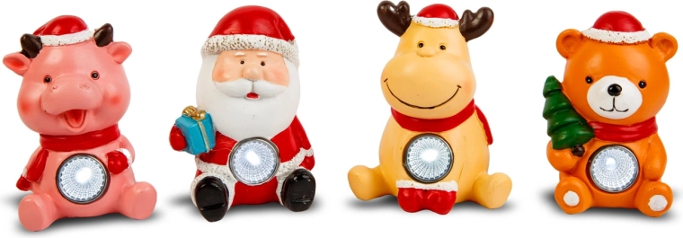 Cuatro simpáticos motivos navideños