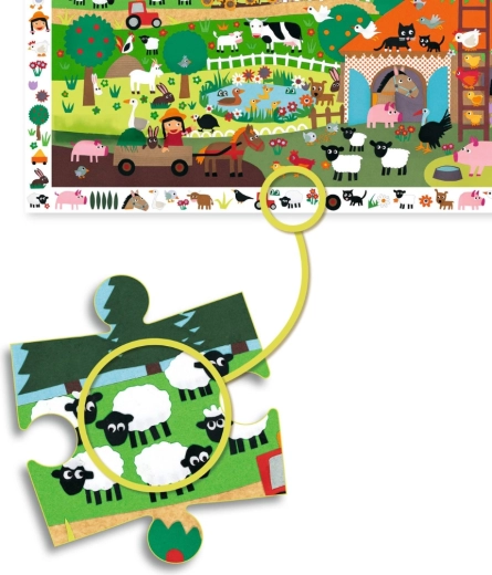 Montaje y juego de observación