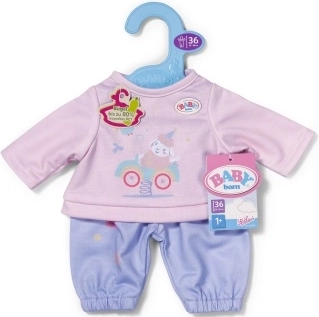 Conjunto deportivo rosa BABY born para muñecas de 36 cm