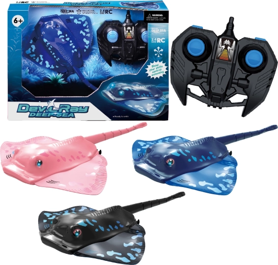 R/C raya Manta con movimiento realista 2,4 GHz