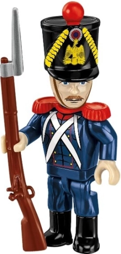 Figura detallada de artillero francés