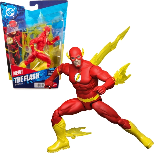 Mattel DC Comics figura The Flash 17 cm con accesorios