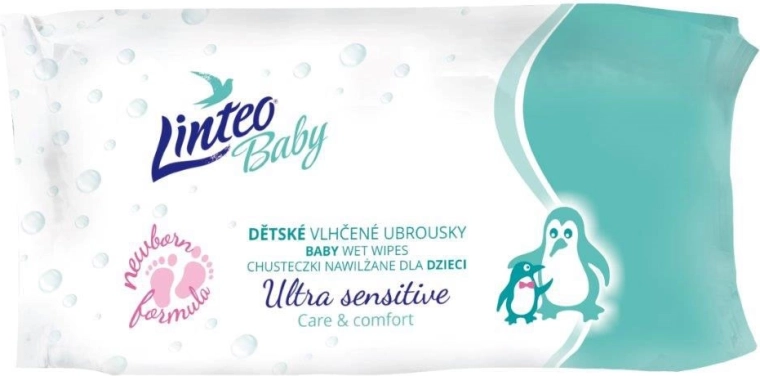 Toallitas húmedas infantiles LINTEO Baby Ultra Sensitive 64 uds