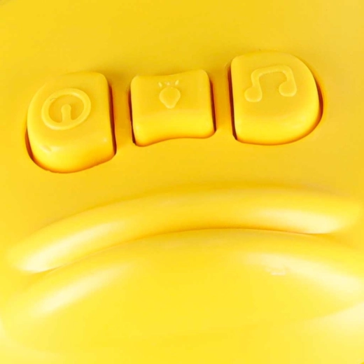 Andador infantil con forma de patito, luces y música