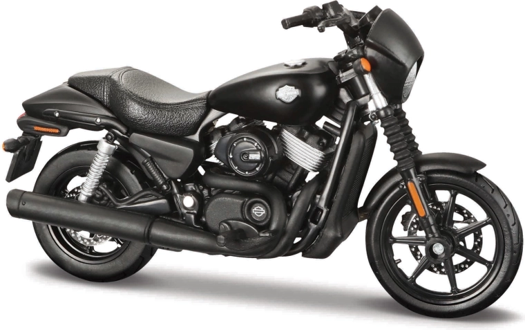 Maisto Harley-Davidson Street 750 motocicleta negra 1:18