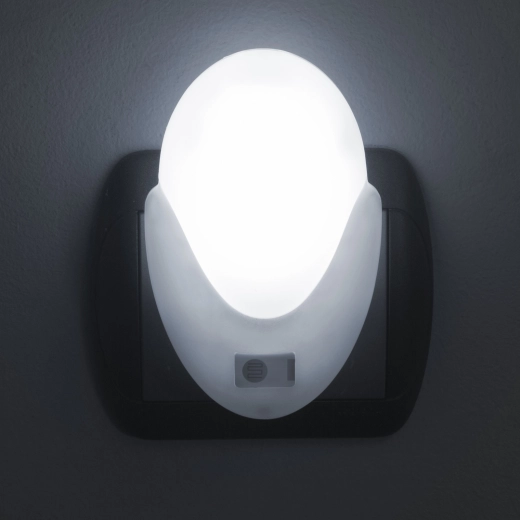 Lámpara nocturna LED Phenom con sensor de luz