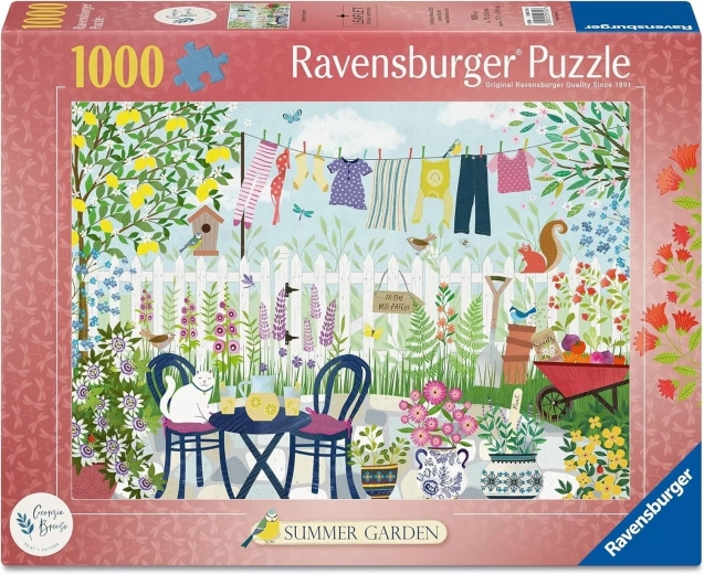 Puzzle Ravensburger Jardín de verano 1000 piezas