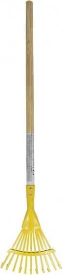 Rastrillo de abanico WOODY para niños 80 cm