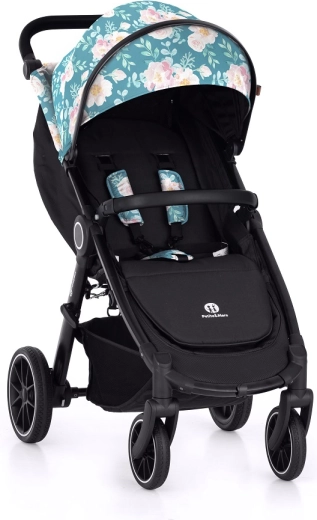 Petite&Mars cochecito deportivo Street+ RWS black limited 100 roses