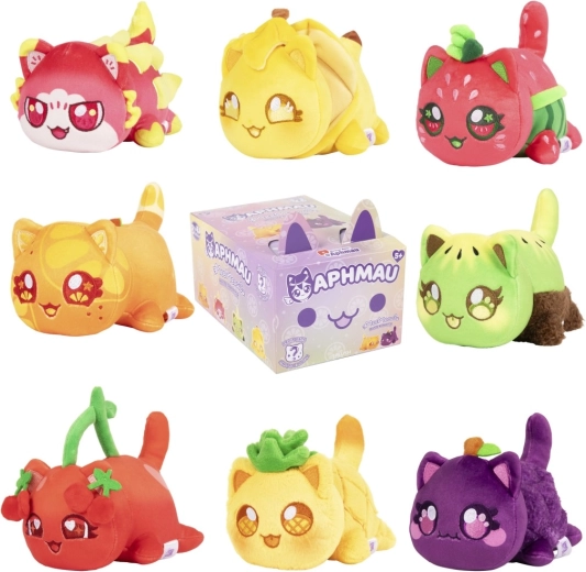 Aphmau Mystery MeeMeow peluche gatito de frutas (sorpresa)