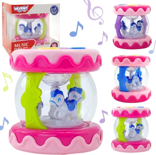 Tambor musical con proyector 3 en 1 Woopie Baby