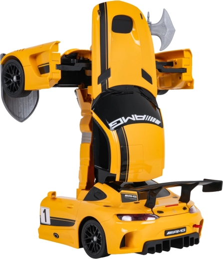 Transformación del coche en robot