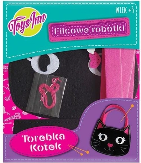 Kit creativo de fieltro: bolso gato TOYS INN