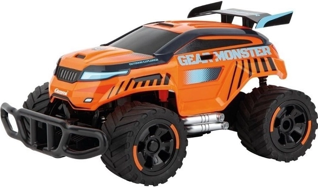 Coche todoterreno teledirigido Carrera RC Gear Monster 3.0 a escala 1:18