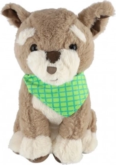 Perrito de peluche Azorek marrón 26 cm