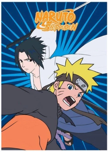 Manta de forro polar Naruto