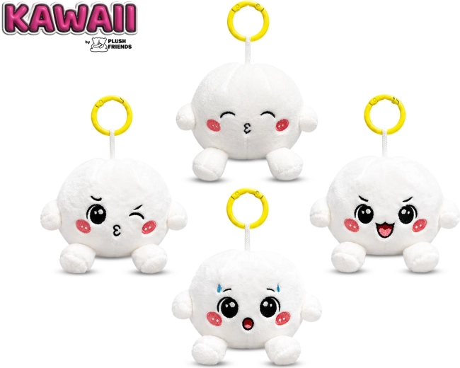 Llavero de peluche Bao knedlíček Plush Friends Kawaii 8 cm - 1 unidad