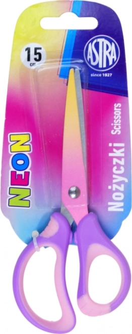 Tijeras Astra Neon 15 cm