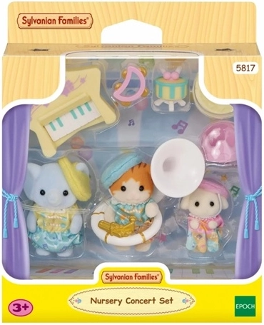 Sylvanian Families concierto en la escuela infantil