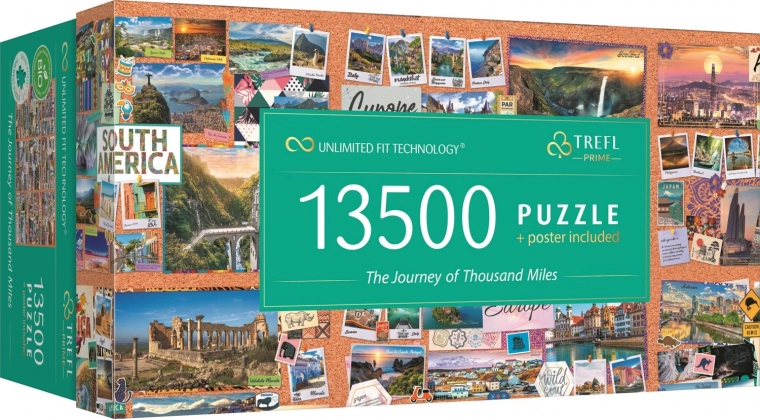 Puzle 13500 piezas UFT Camino de mil millas