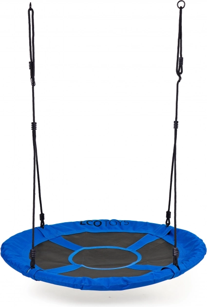 Columpio nido de jardín 100 cm azul ECOTOYS