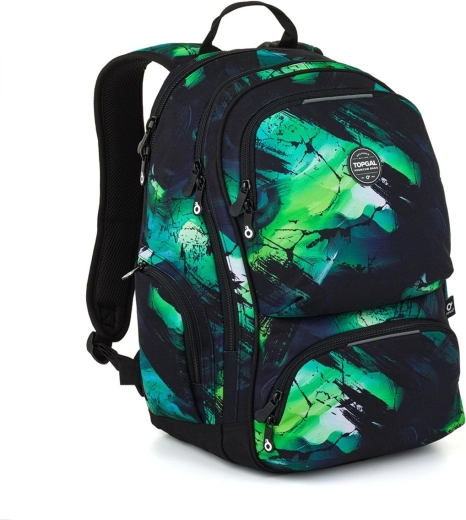 Mochila escolar Topgal ROTH diseño neón