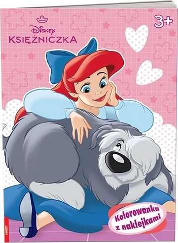 Disney Princesas – libro para colorear con pegatinas