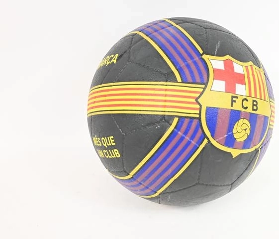 Balón de fútbol FC Barcelona blaugrana con senyera