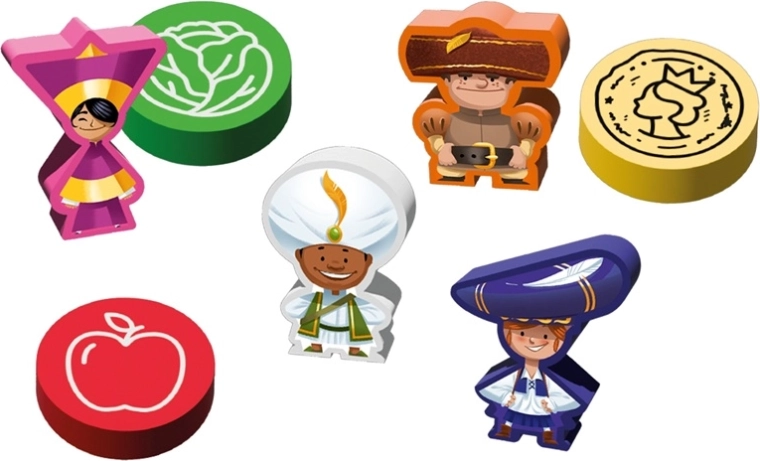 Fichas y figuras grandes y resistentes – ideales para manos infantiles