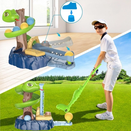Diversión para pequeños golfistas