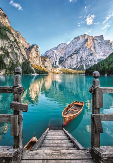 Puzle Lago di Braies de 500 piezas
