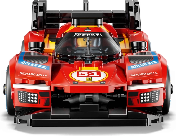 Auténtico aspecto de competición de Ferrari