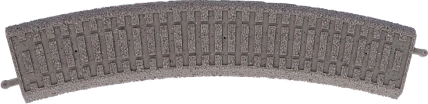 Lecho para vías curvas PIKO H0 R1 360 mm