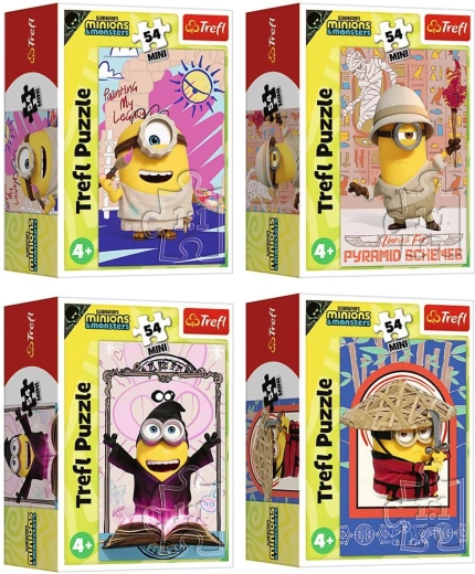 Minipuzzle Minions – hora de jugar, 54 piezas - 1 unidad