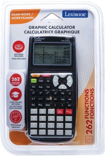 Calculadora gráfica Lexibook con modo de examen