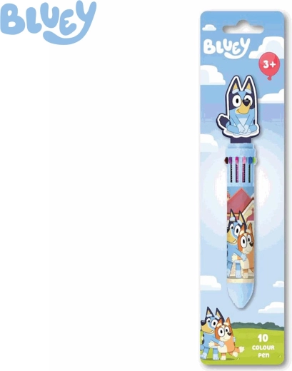 Bolígrafo infantil multicolor Bluey 10 en 1