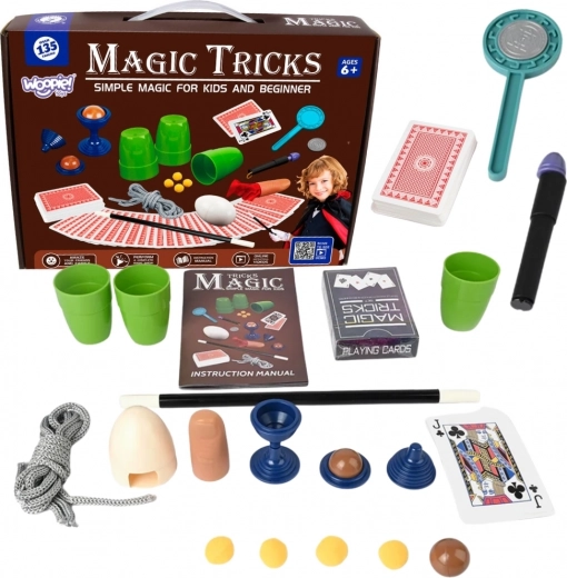 Set de pequeño mago Woopie – 135 trucos de magia