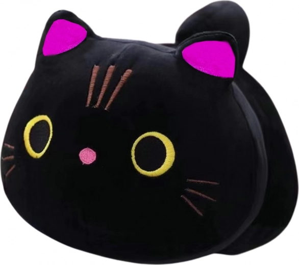 Peluche de gato negro 18 cm