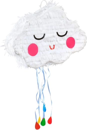 Piñata nube (tipo pull) - 1 kus