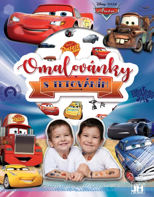 Libro para colorear con tatuajes CARS – Cars