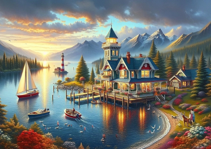 Puzzle Noche de ensueño 1000 piezas