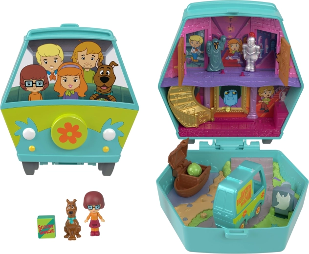 Mystery Machine abatible llena de escenas y detalles