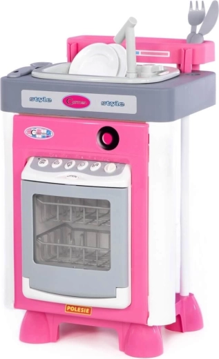 Cocinita infantil Carmen con fregadero y lavavajillas