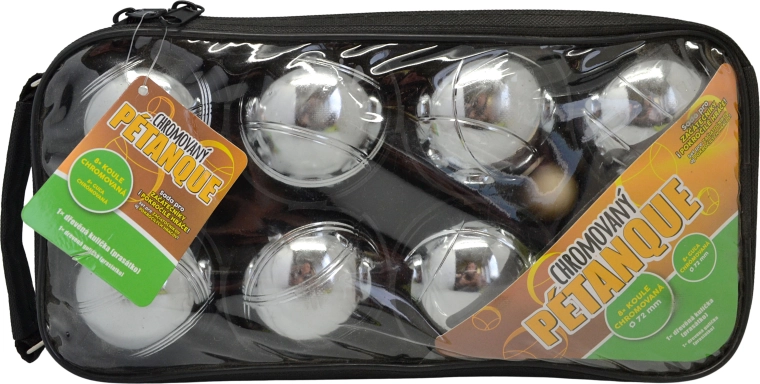 Bolas metálicas de petanca 8 uds.