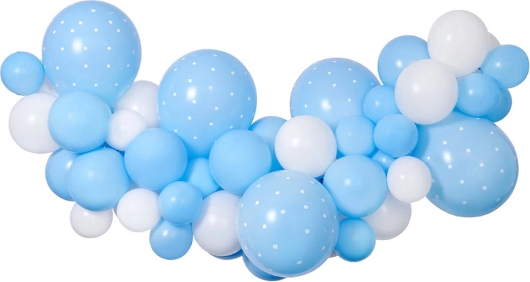 Guirnalda de globos Gemar DIY baby blue