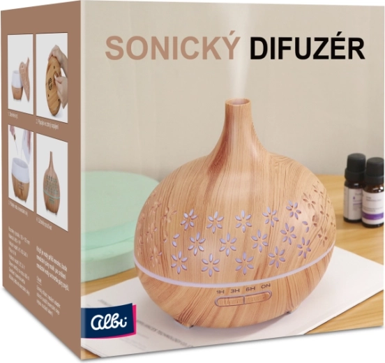 Difusor ultrasónico Deluxe Flores